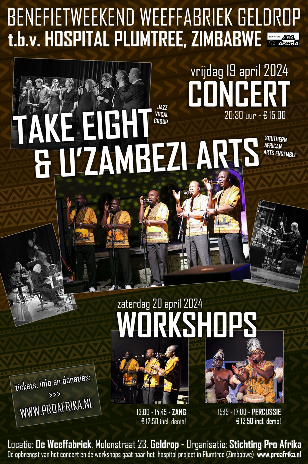 Poster Benefiet Concert 19 april